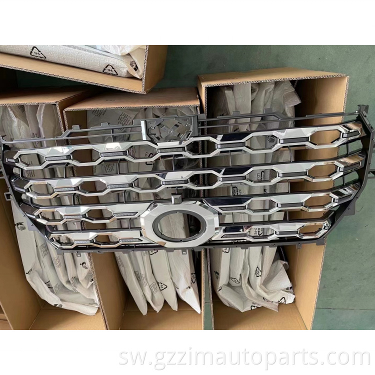 Sehemu za gari grille abs plastiki ya mbele grille ya mbele kwa Tundra 2022